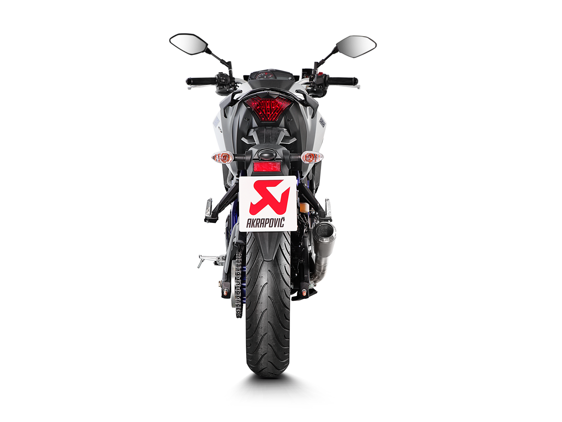 AKRAPOVIC TERMINALE ACCIAIO INOX RACING YAMAHA MT-03 2014-21 - AKRAPOVIC immagine 4