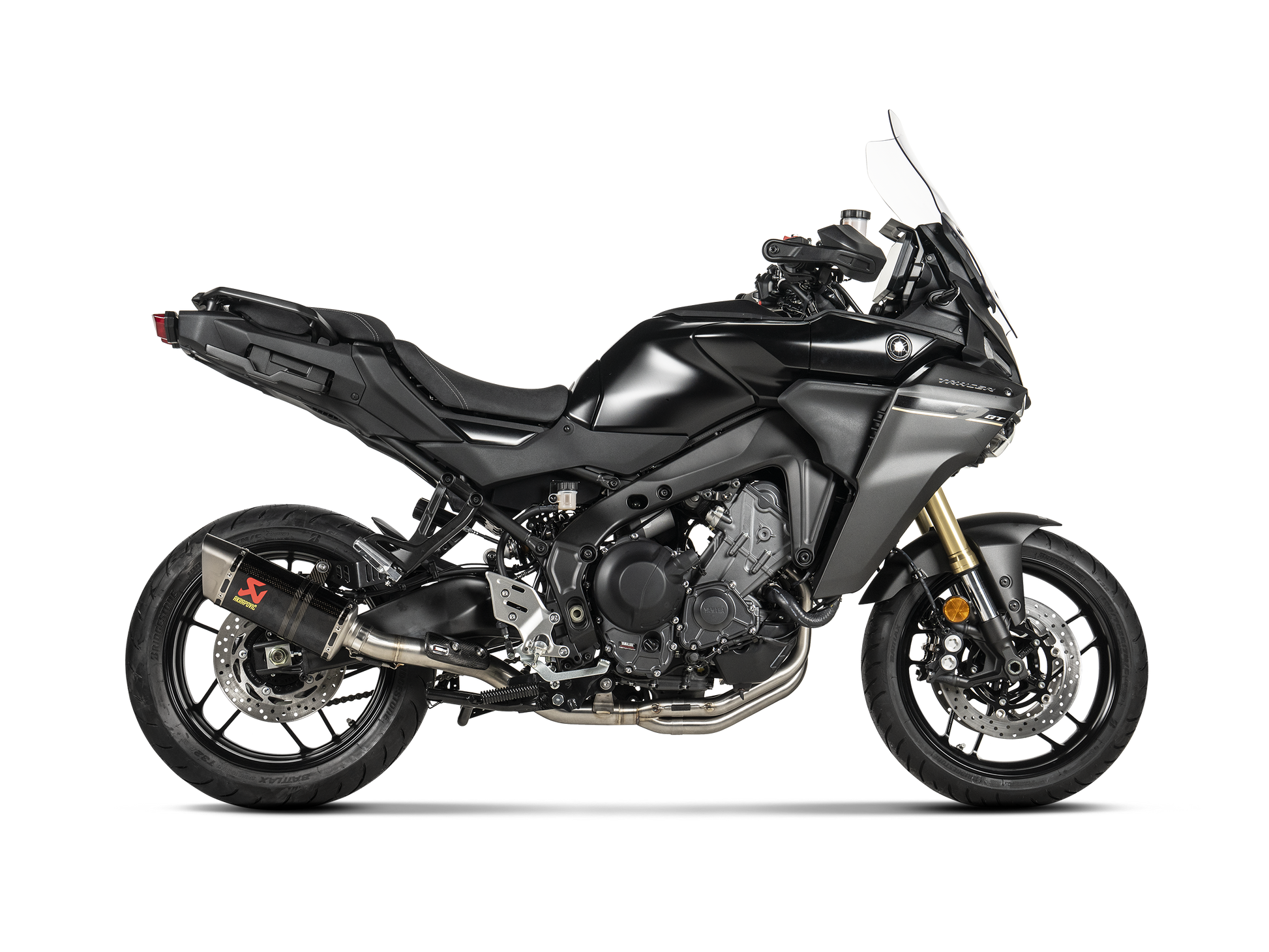 AKRAPOVIC TERMINALE CARBONIO RACING YAMAHA TRACER 9 / GT 2021-26 - AKRAPOVIC immagine 2