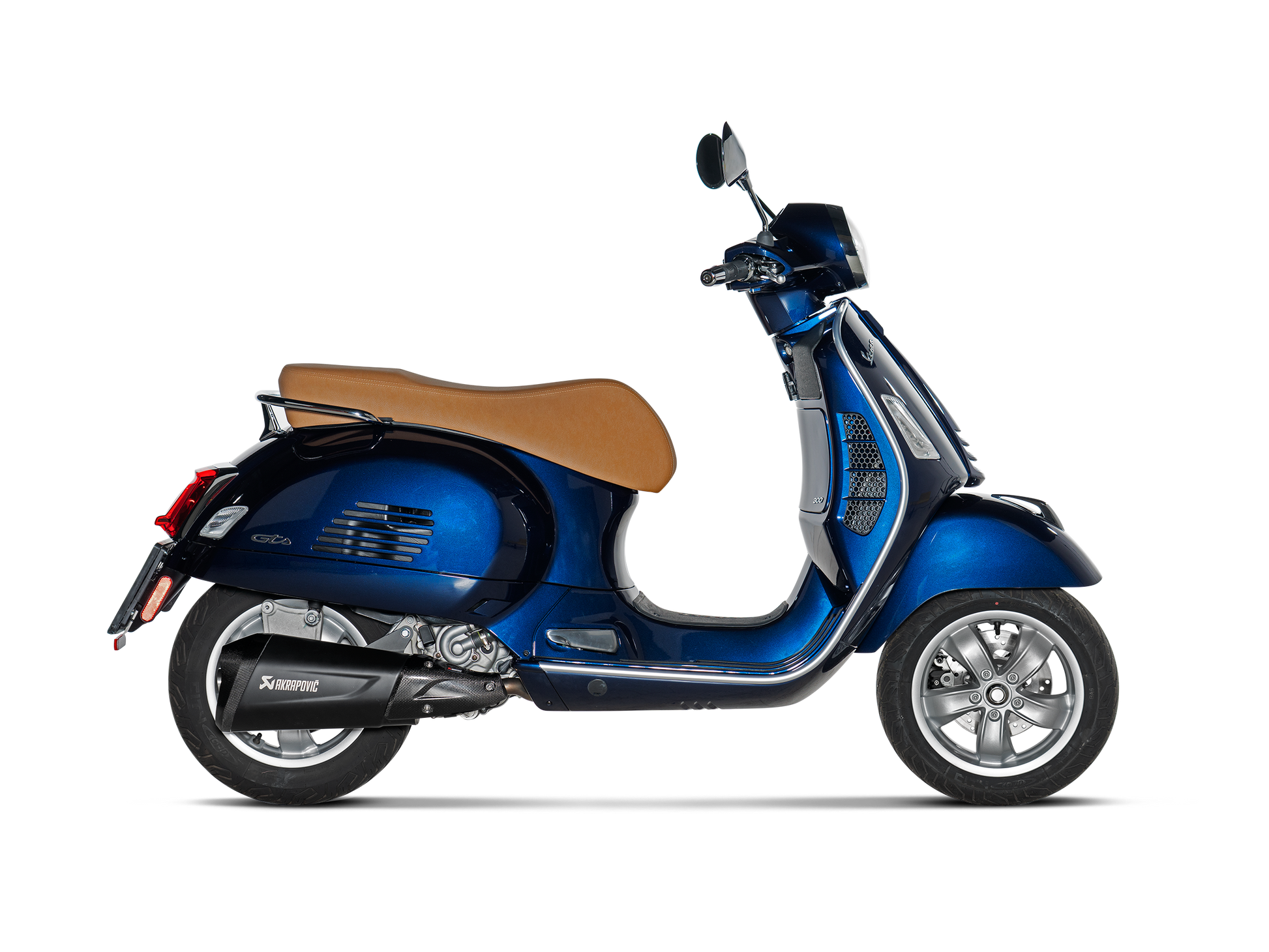 AKRAPOVIC TERMINALE ACCIAIO INOX VESPA GTS SUPER 300 / SEI GIORNI / TECH 2021-24 - AKRAPOVIC immagine 2