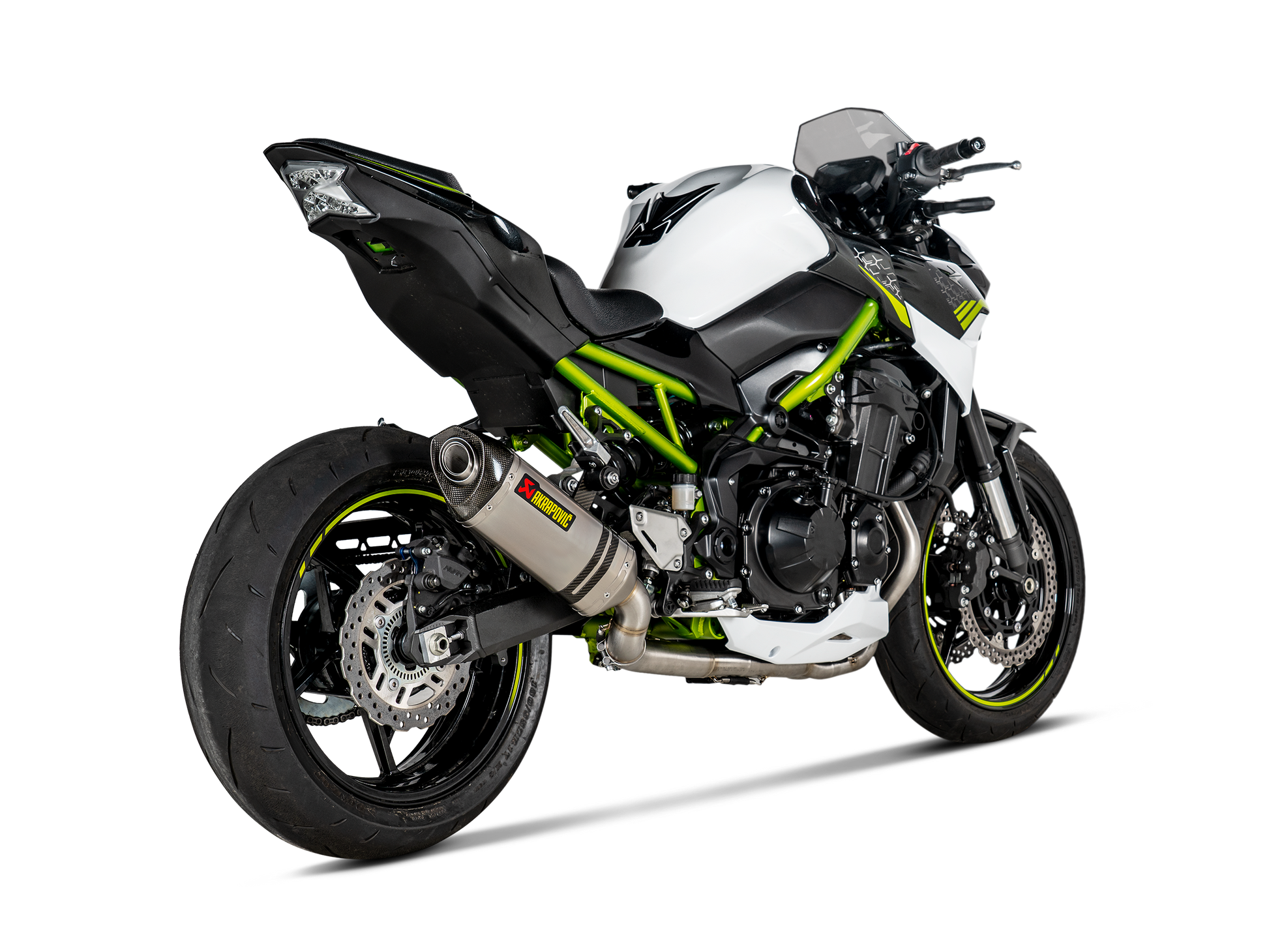 AKRAPOVIC TERMINALE ACCIAIO INOX RACING KAWASAKI Z900 2018-23 - AKRAPOVIC immagine 3