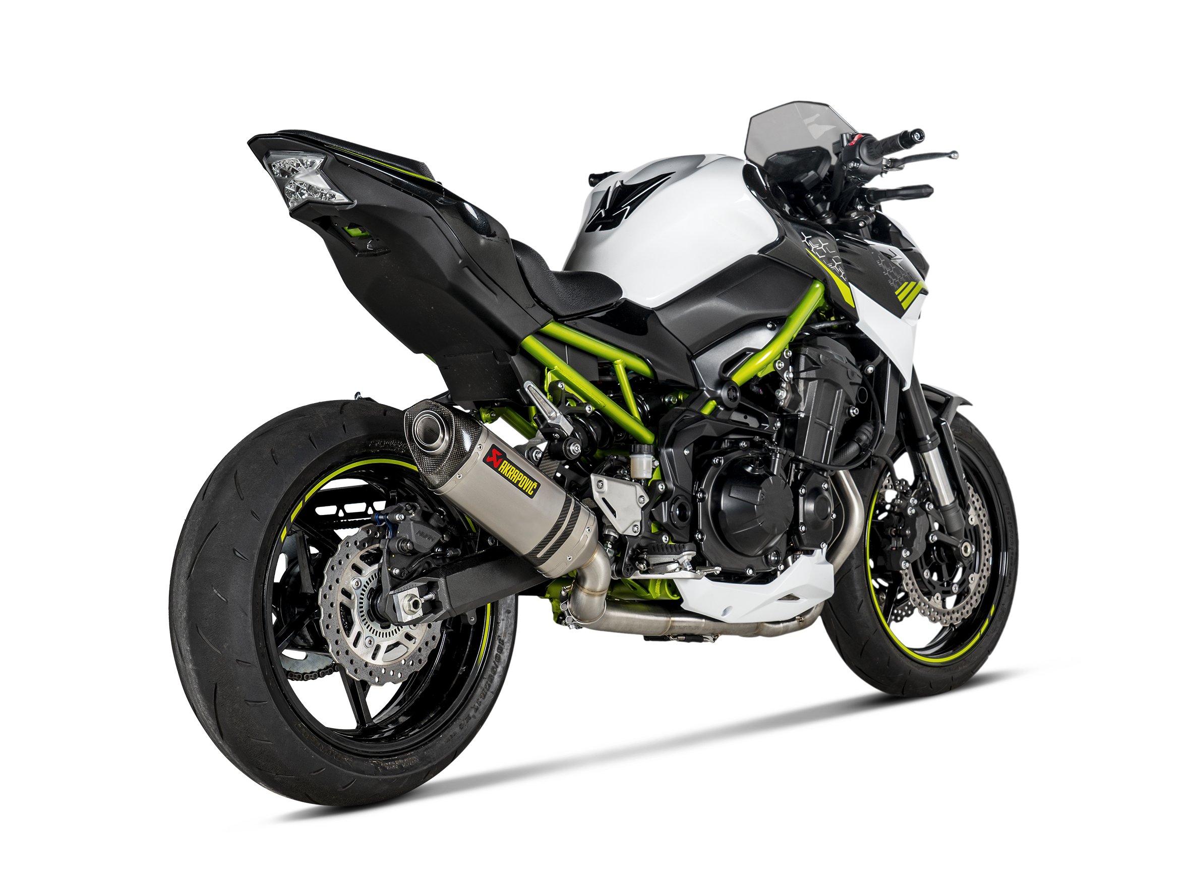 AKRAPOVIC TERMINALE ACCIAIO INOX RACING KAWASAKI Z900 A2 2018-23 - AKRAPOVIC immagine 3