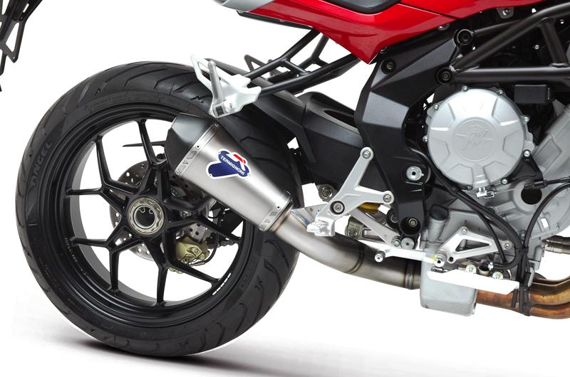 TERMINALE SCARICO TERMIGNONI RACING FULL TITANIO MV AGUSTA RIVALE 800 2012 - 20