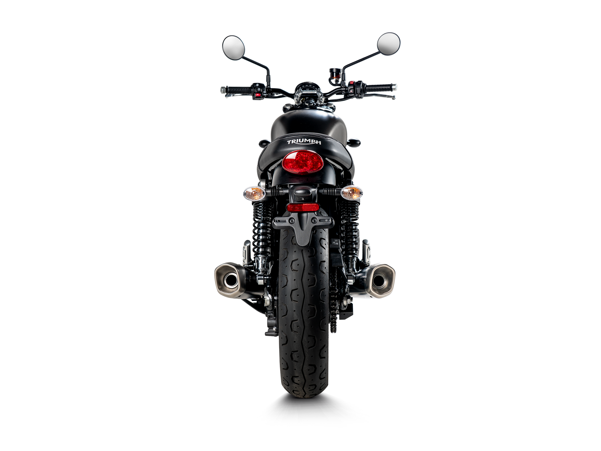 AKRAPOVIC TERMINALE TITANIO TRIUMPH STREET TWIN 2016-20 - AKRAPOVIC immagine 4