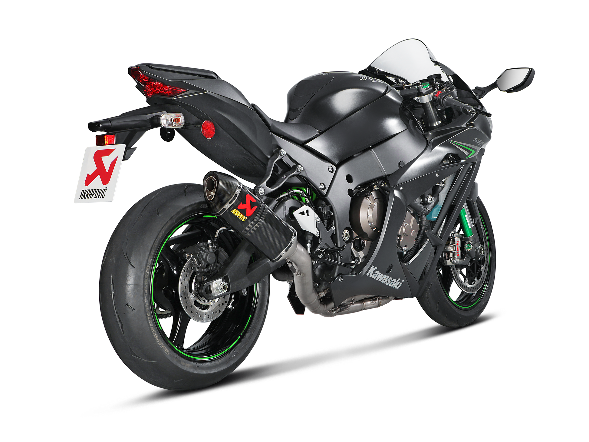 AKRAPOVIC TERMINALE CARBONIO RACING KAWASAKI NINJA ZX 10R / 10RR / SE 2016-20 - AKRAPOVIC immagine 6