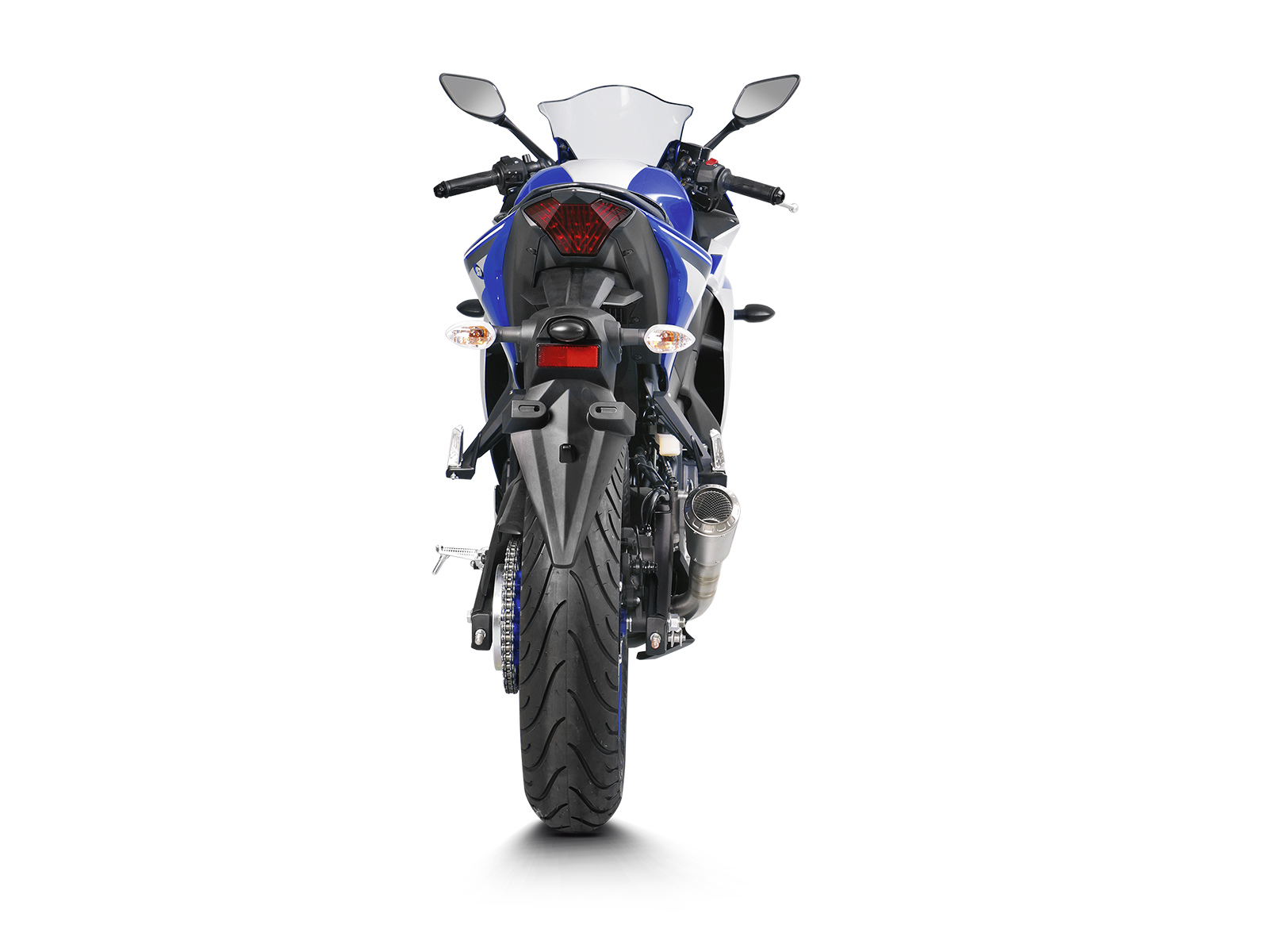 AKRAPOVIC TERMINALE ACCIAIO INOX RACING YAMAHA R25 2014-21 - AKRAPOVIC immagine 7