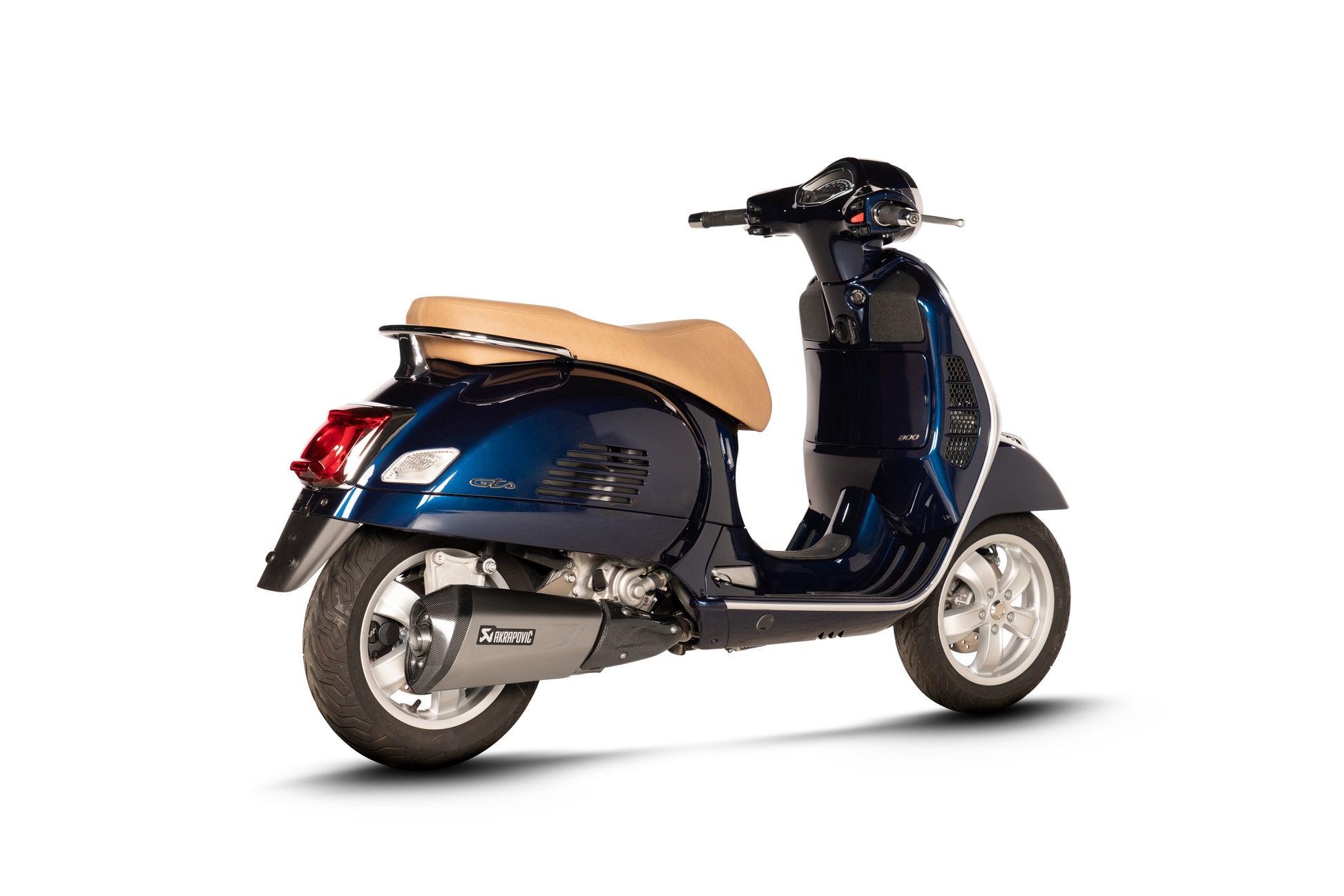 AKRAPOVIC TERMINALE ACCIAIO INOX VESPA GTS SUPER 300 / SEI GIORNI / TECH 2021-24 - AKRAPOVIC immagine 3