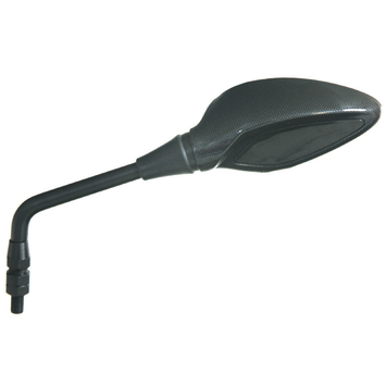 FAR UNIVERSAL BLACK LEFT MIRROR MOTORCYCLE SIDE ACCESSORY
