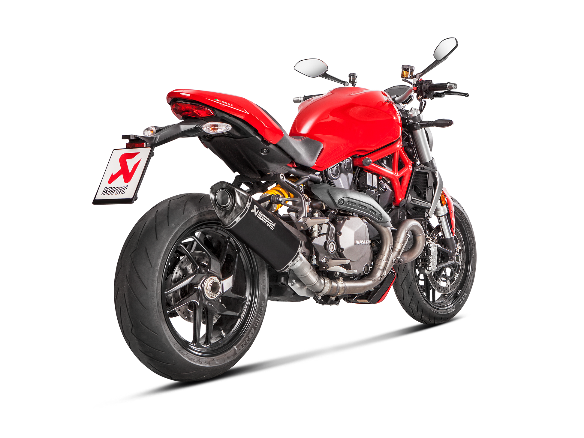 TERMINALE TITANIO RACING DUCATI MONSTER 821 MONSTER 1200 / 1200S MONSTER 1200 R - AKRAPOVIC immagine 4