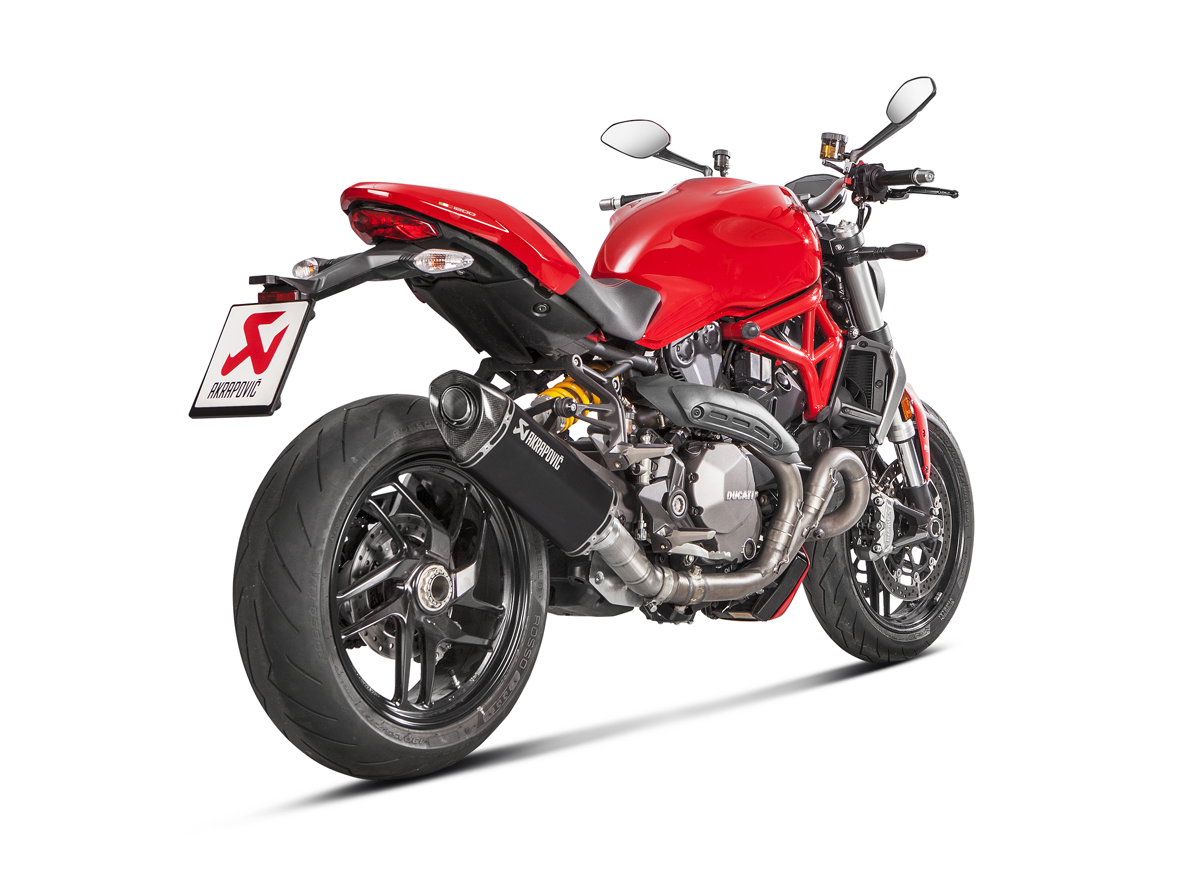 TERMINALE TITANIO RACING DUCATI MONSTER 821 MONSTER 1200 / 1200S MONSTER 1200 R - AKRAPOVIC immagine 4