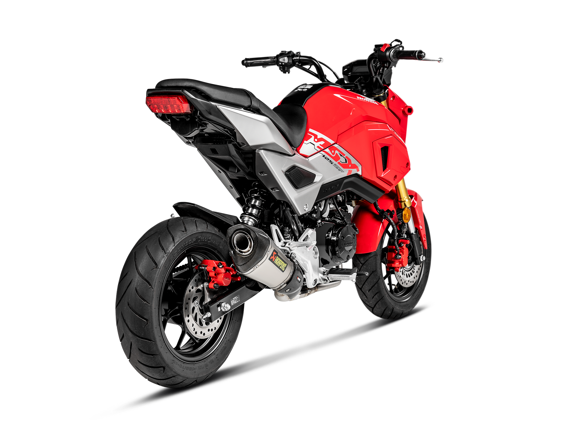 AKRAPOVIC SCARICO COMPLETO TITANIO RACING HONDA MSX 125 / GROM 2016-20 - AKRAPOVIC immagine 3