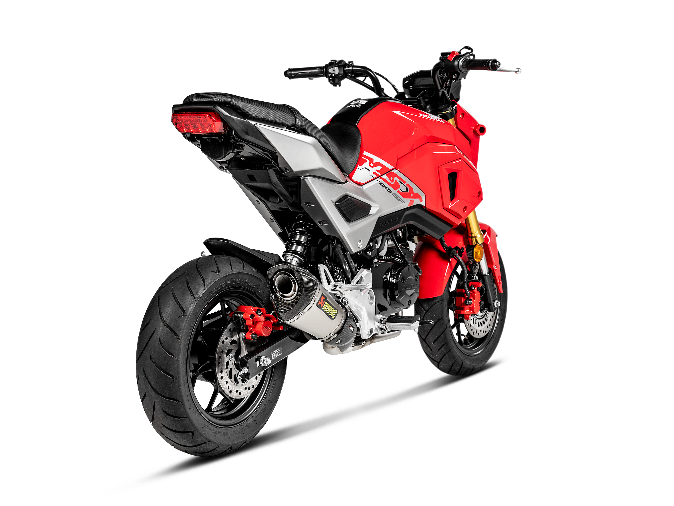 AKRAPOVIC SCARICO COMPLETO TITANIO RACING HONDA MSX 125 / GROM 2016-20 - AKRAPOVIC immagine 3