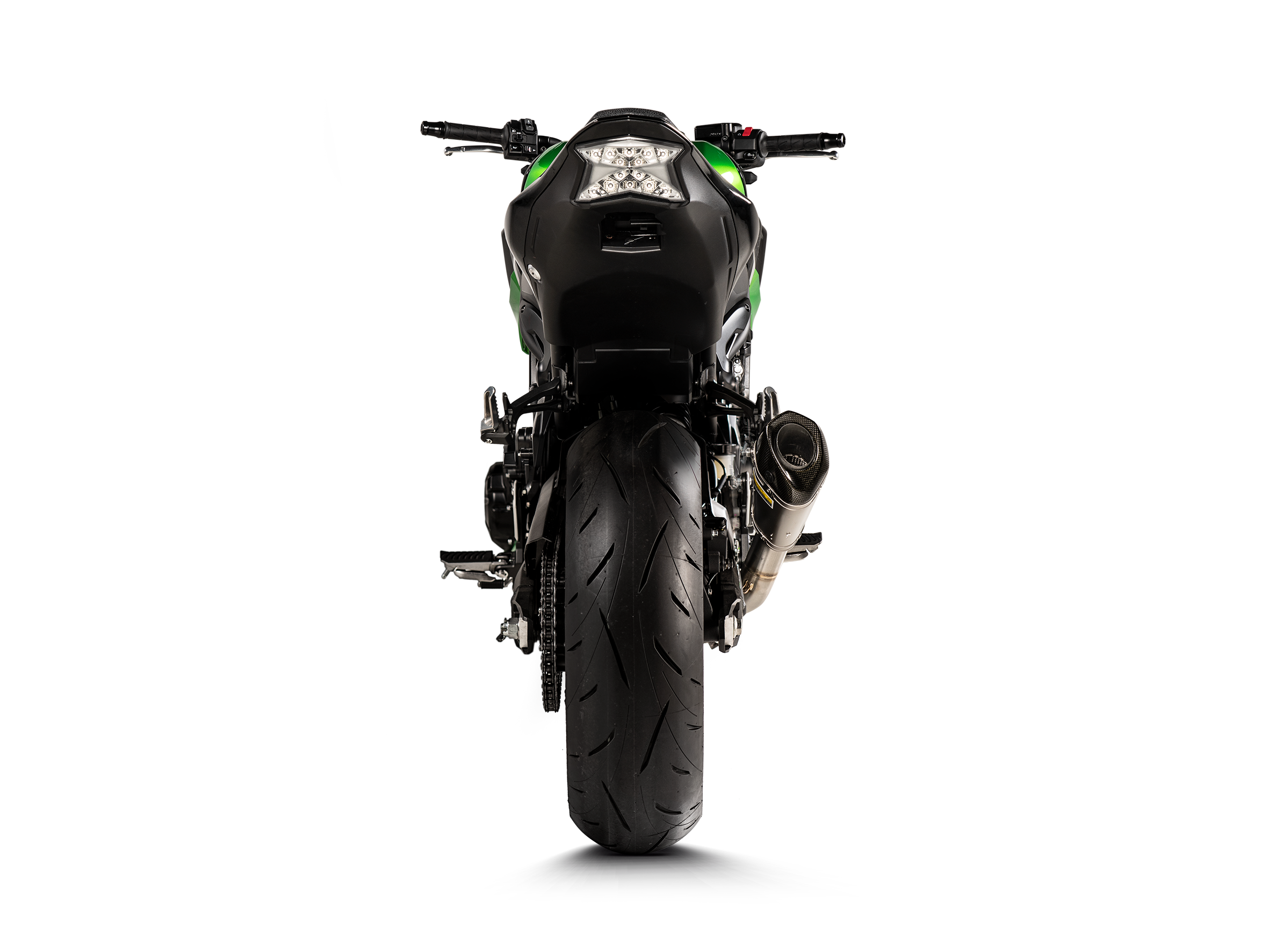 AKRAPOVIC TERMINALE TITANIO RACING KAWASAKI Z900 2020-24 - AKRAPOVIC immagine 4