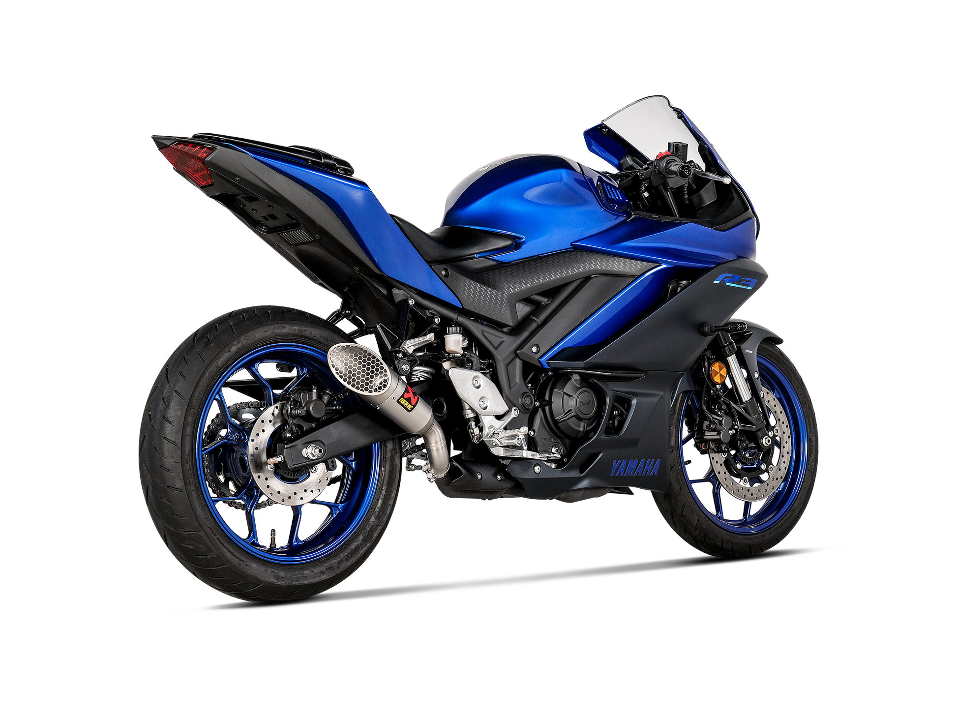 AKRAPOVIC TERMINALE TITANIO RACING YAMAHA MT 03 R3 2022-26 - AKRAPOVIC immagine 3