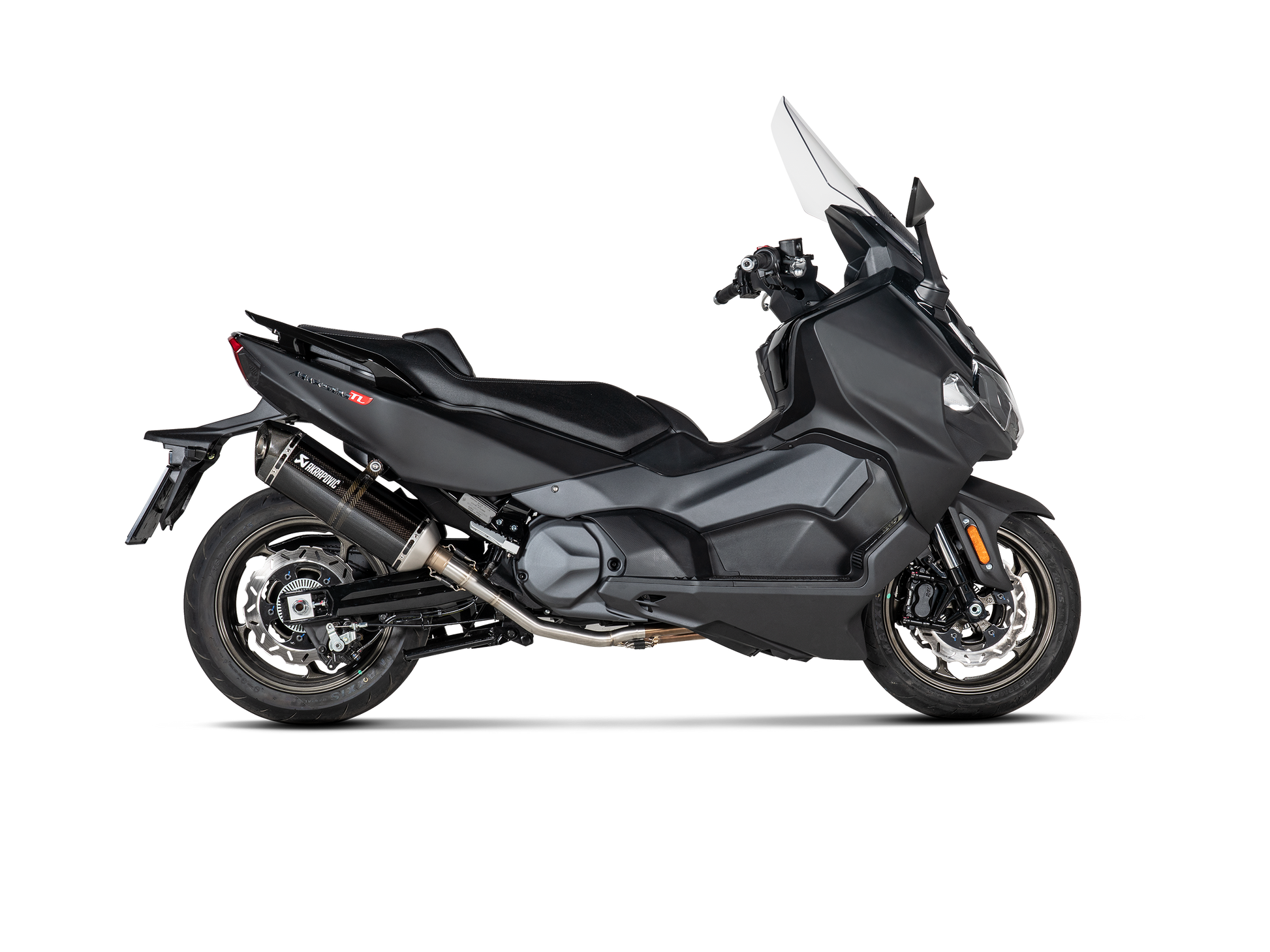 AKRAPOVIC SCARICO COMPLETO CARBONIO RACING SYM MAXSYM TL 2020 - AKRAPOVIC immagine 2