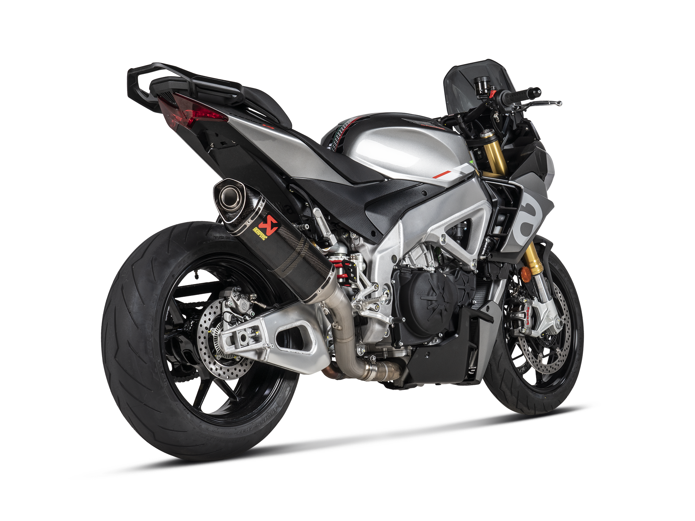 AKRAPOVIC TERMINALE CARBONIO RACING APRILIA TUONO V4 2021-24 - AKRAPOVIC immagine 3