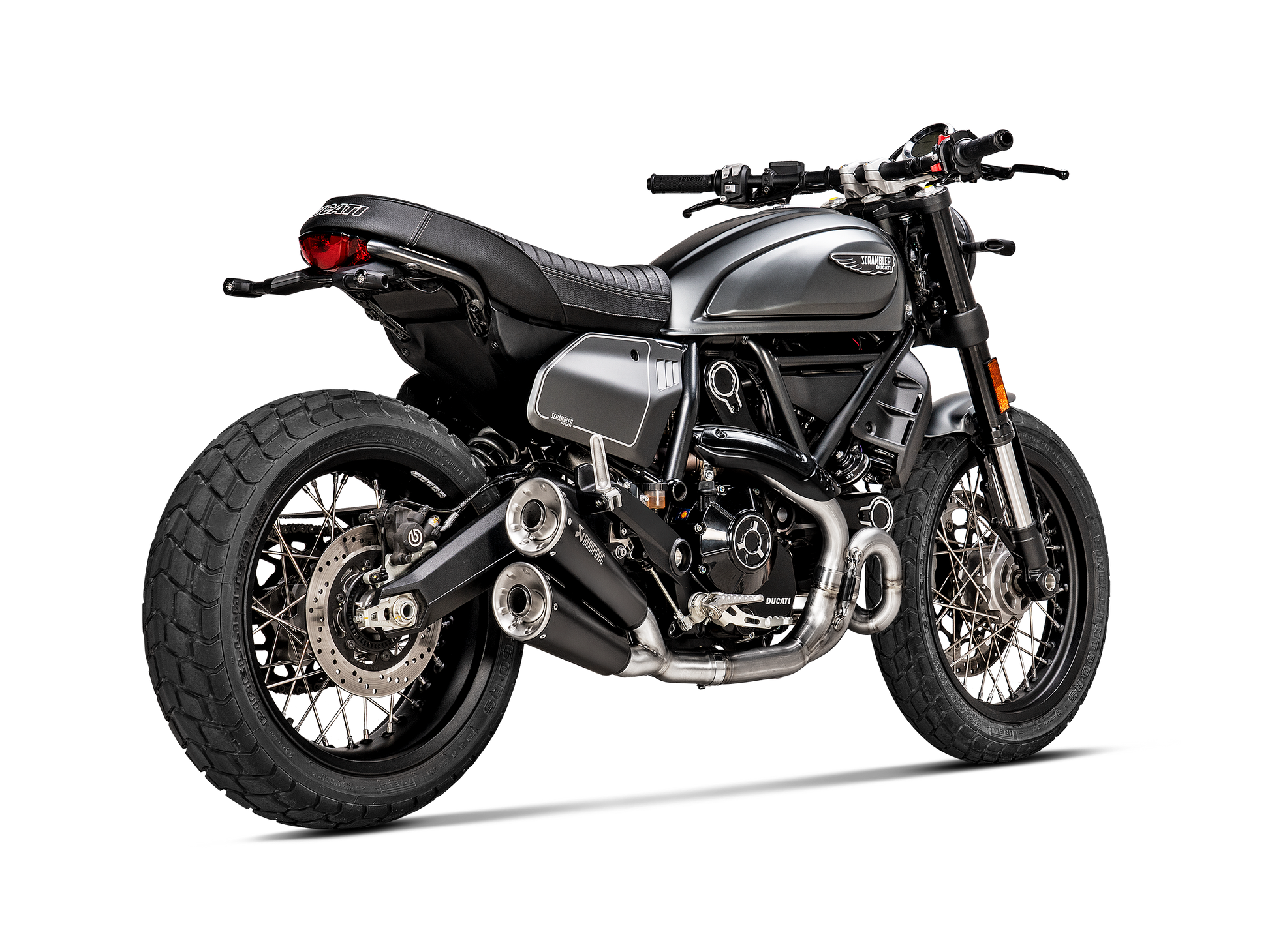 COLLETTORI TITANIO RACING DUCATI SCRAMBLER URBAN MOTARD / NIGHTSHIFT / ICON / IC - AKRAPOVIC immagine 3