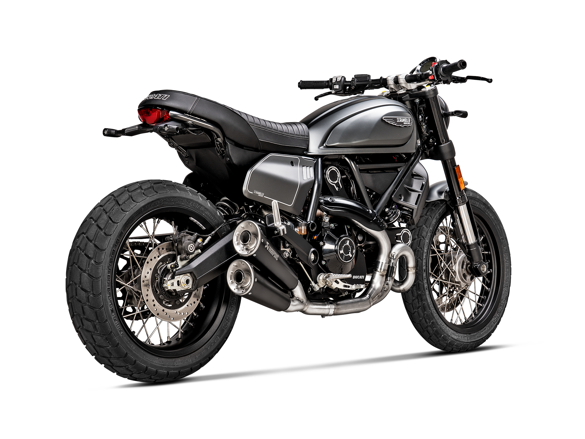COLLETTORI TITANIO RACING DUCATI SCRAMBLER URBAN MOTARD / NIGHTSHIFT / ICON / IC - AKRAPOVIC immagine 3