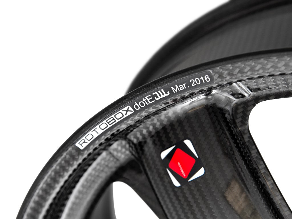 COPPIA CERCHI CARBONIO LUCIDO ROTOBOX RB X2 17"X3,5"/6" BMW F900 R 2020-2022