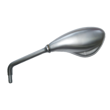 FAR UNIVERSAL MIRROR LEFT HANDLEBAR SATIN CHROME MOTORCYCLE