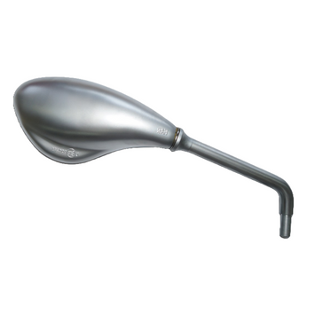 FAR UNIVERSAL MIRROR RIGHT HANDLEBAR SATIN CHROME MOTORCYCLE