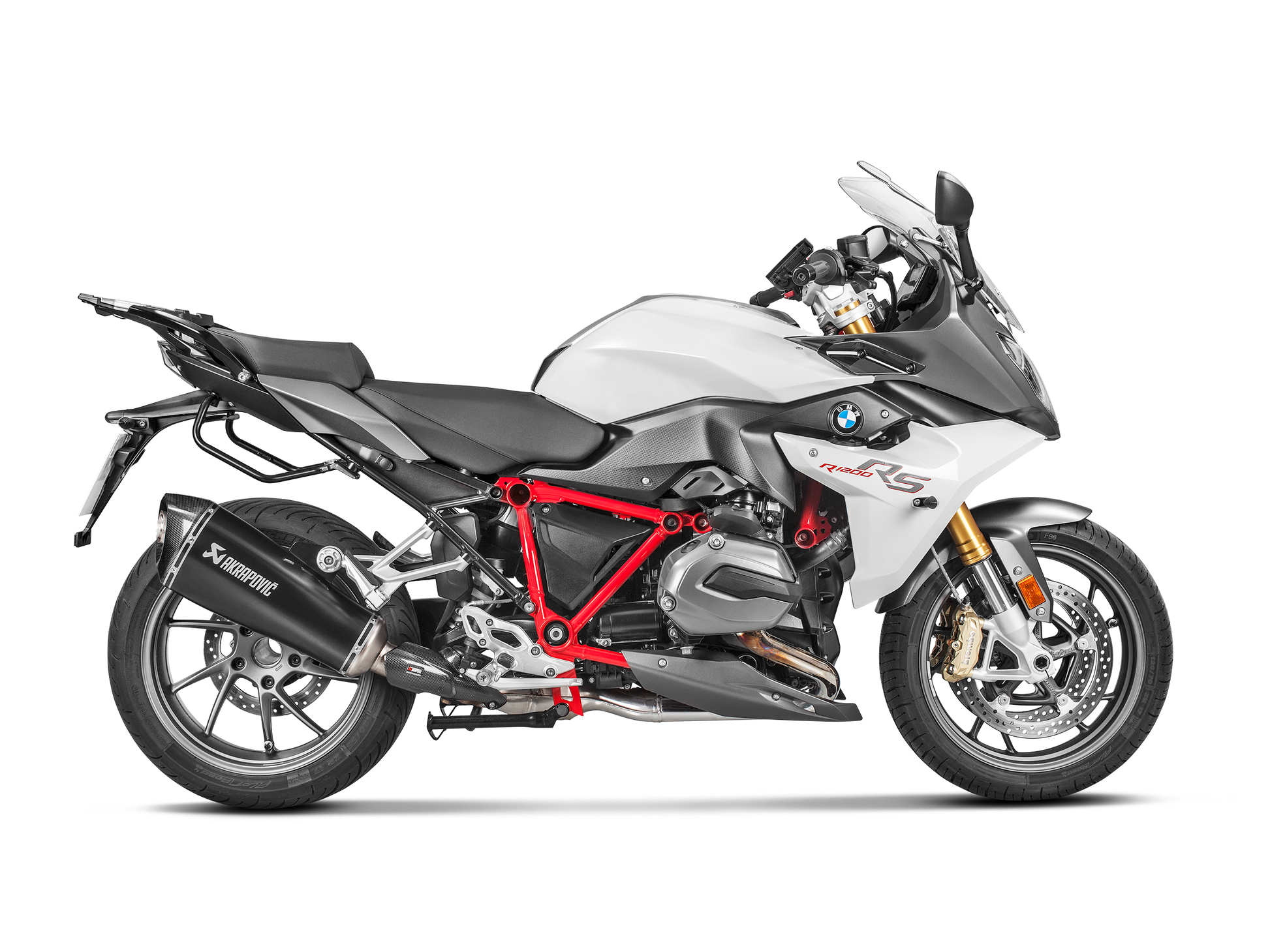 AKRAPOVIC TERMINALE TITANIO BMW R 1200 R / RS 2015-18 - AKRAPOVIC immagine 2