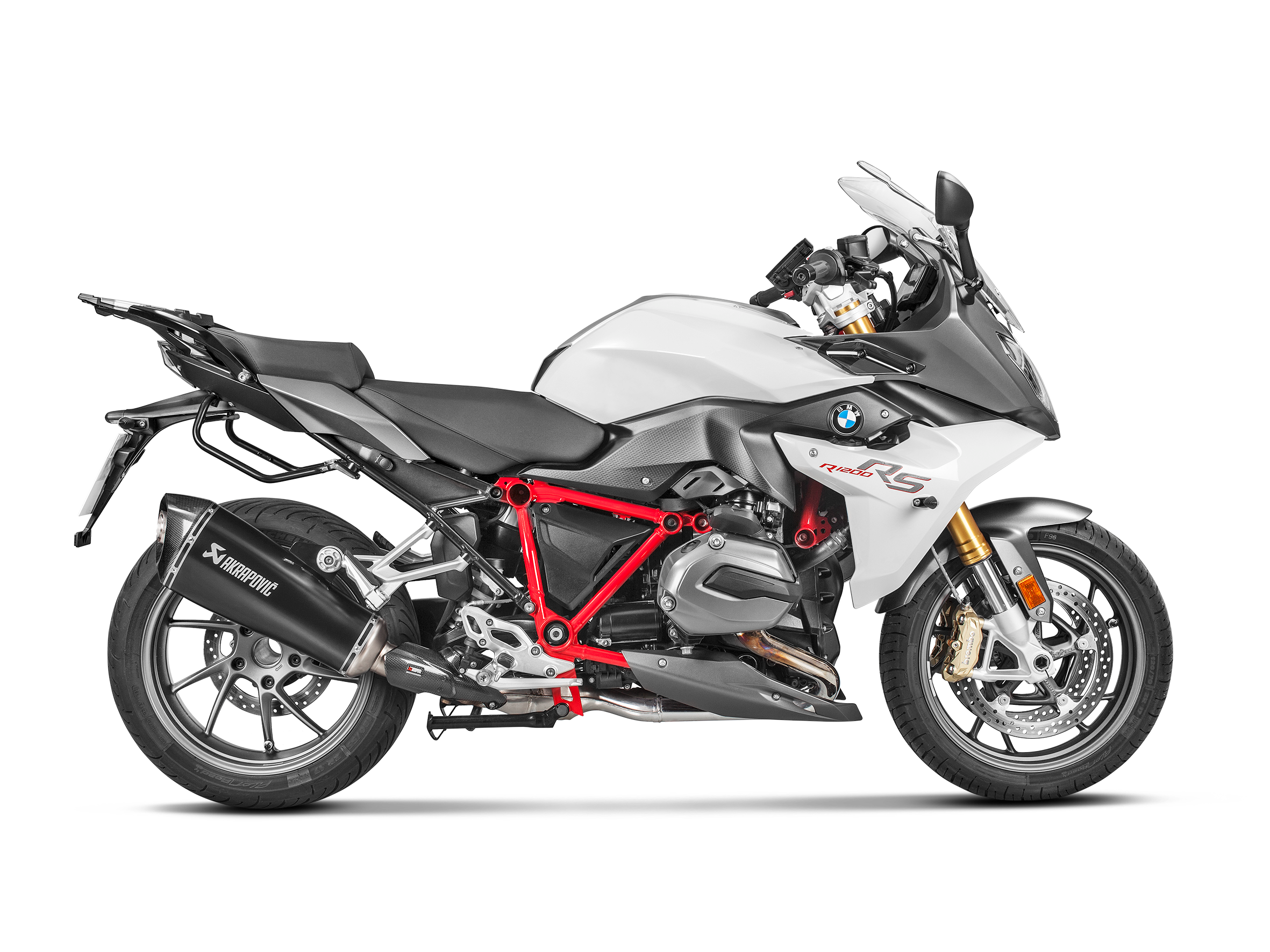 AKRAPOVIC TERMINALE TITANIO BMW R 1200 R / RS 2015-18 - AKRAPOVIC immagine 2