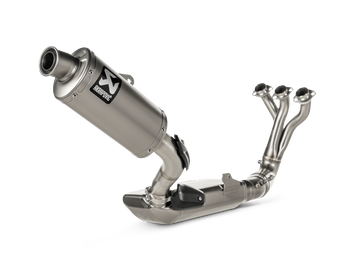 AKRAPOVIC TERMINALE TITANIO OMOLOGATO YAMAHA XSR 900 2022-26 - AKRAPOVIC