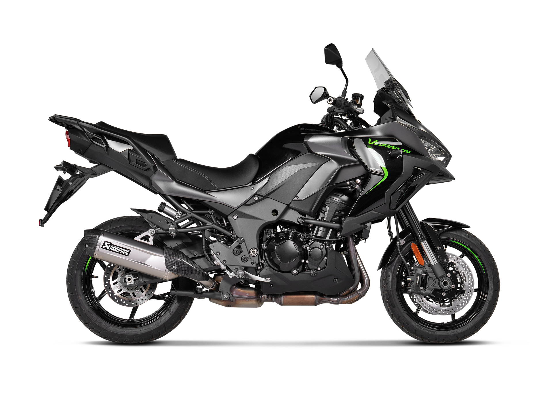 AKRAPOVIC PARACALORE CARBONIO OMOLOGATO KAWASAKI VERSYS 1100 2025-26 - AKRAPOVIC immagine 2