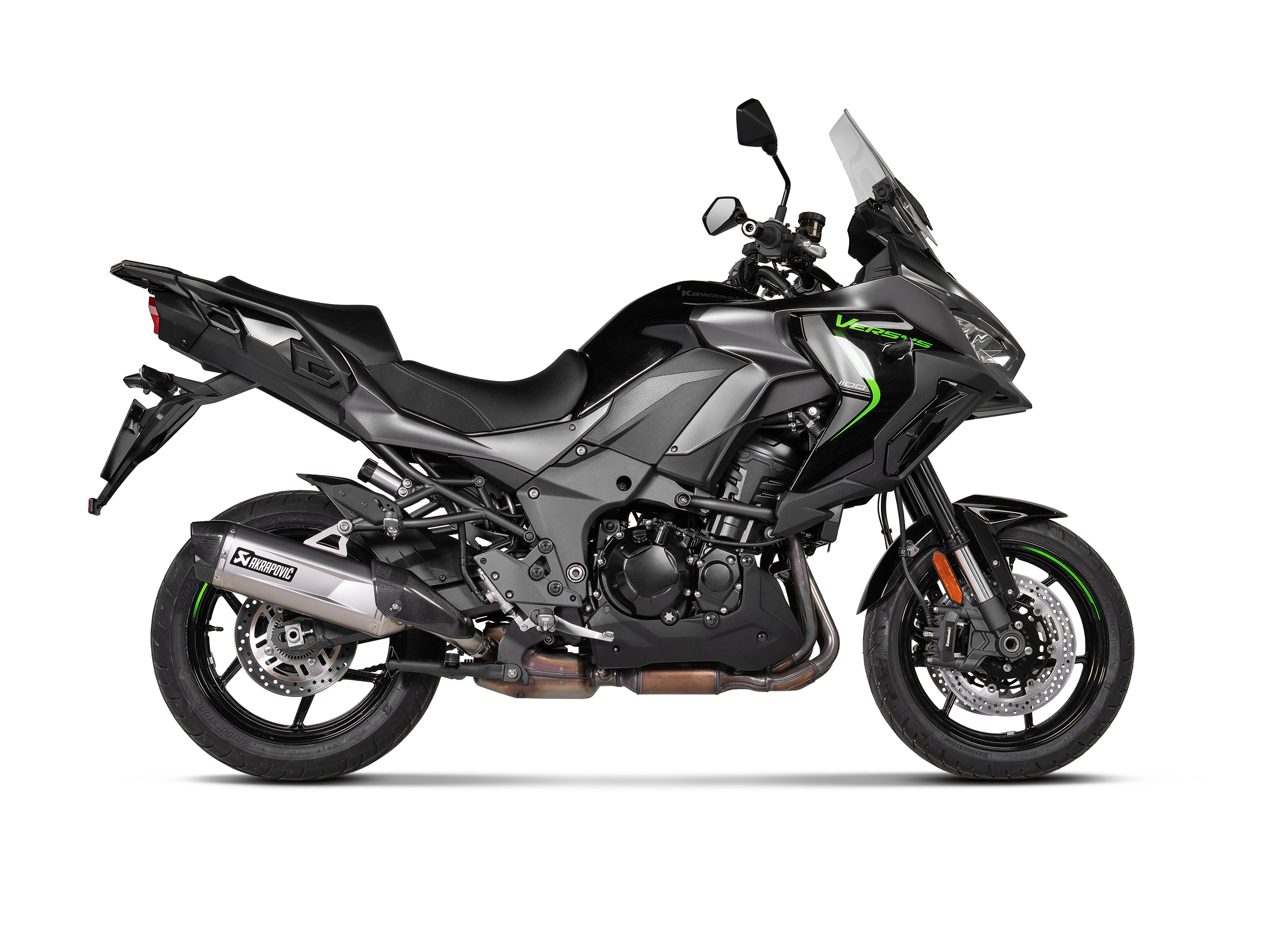 AKRAPOVIC PARACALORE CARBONIO OMOLOGATO KAWASAKI VERSYS 1100 2025-26 - AKRAPOVIC immagine 2