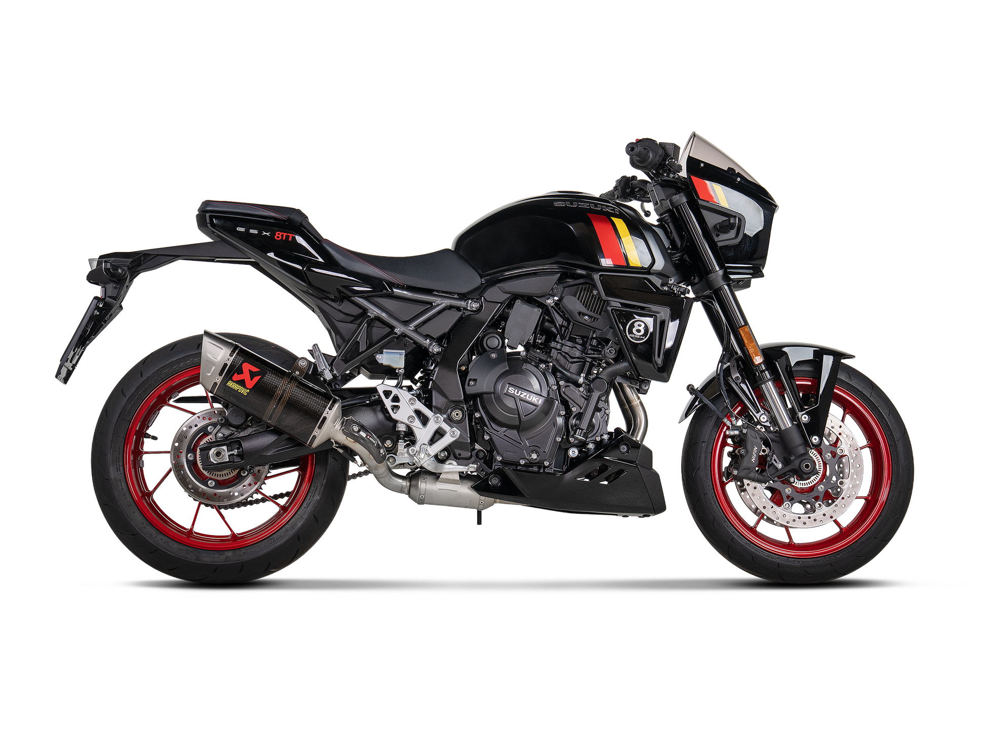 AKRAPOVIC TERMINALE CARBONIO RACING SUZUKI GSX 8S / 8R 2022-26 - AKRAPOVIC immagine 8