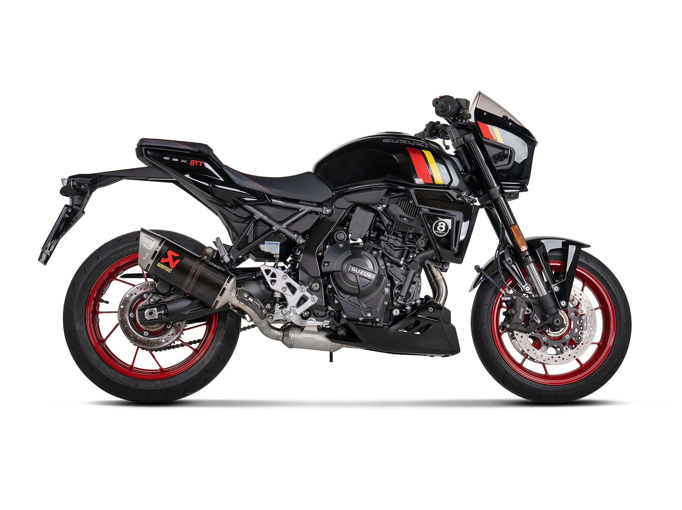 AKRAPOVIC TERMINALE CARBONIO RACING SUZUKI GSX 8S / 8R 2022-26 - AKRAPOVIC immagine 8