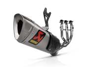 AKRAPOVIC TERMINALE TITANIO RACING TRIUMPH STREET TRIPLE 765 S / R / RS 2025 - AKRAPOVIC