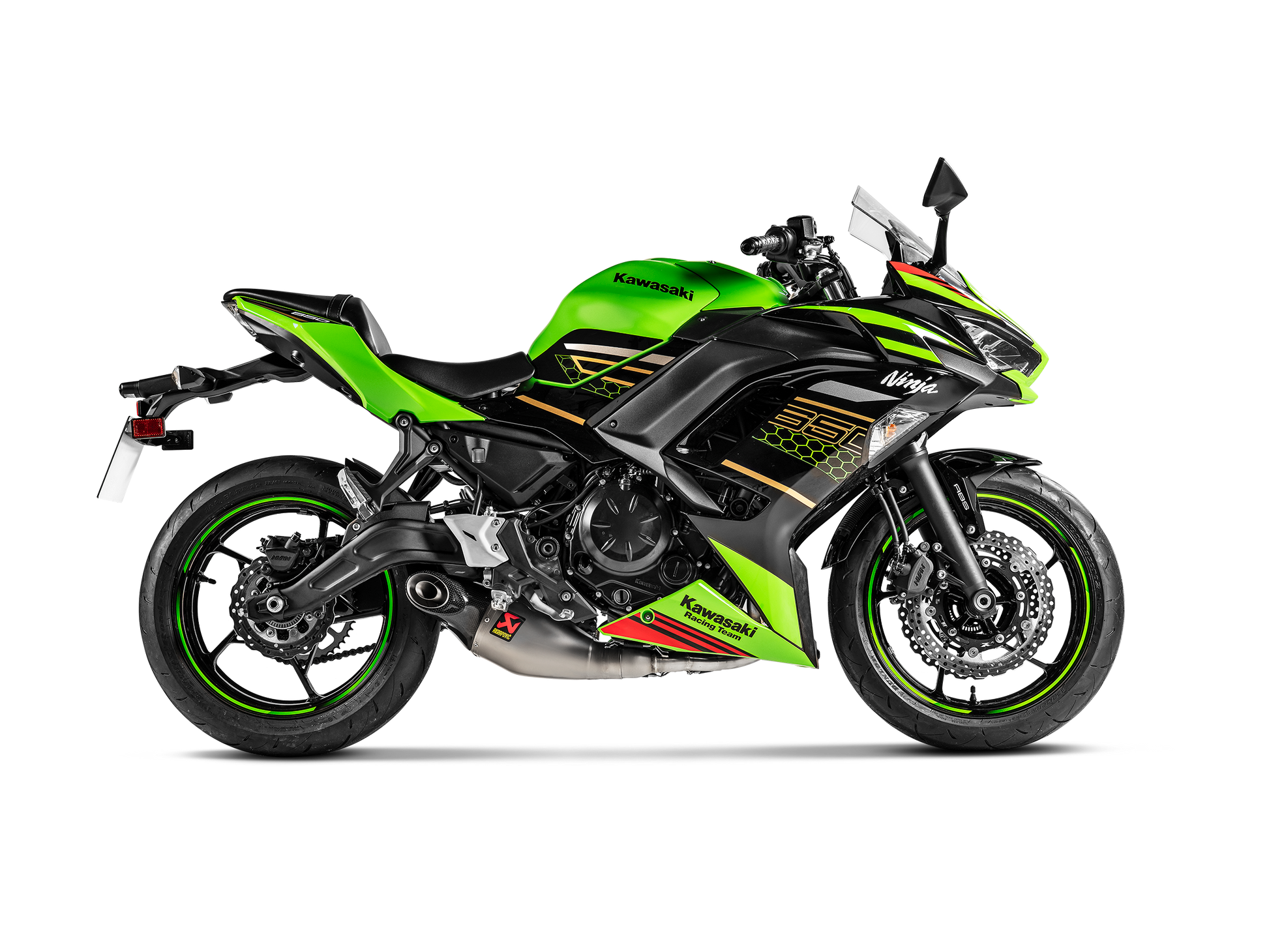 AKRAPOVIC TERMINALE TITANIO OMOLOGATO KAWASAKI NINJA 650 Z650 2017-20 - AKRAPOVIC immagine 2