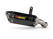 AKRAPOVIC TERMINALE CARBONIO OMOLOGATO KAWASAKI Z900 2025-26 - AKRAPOVIC