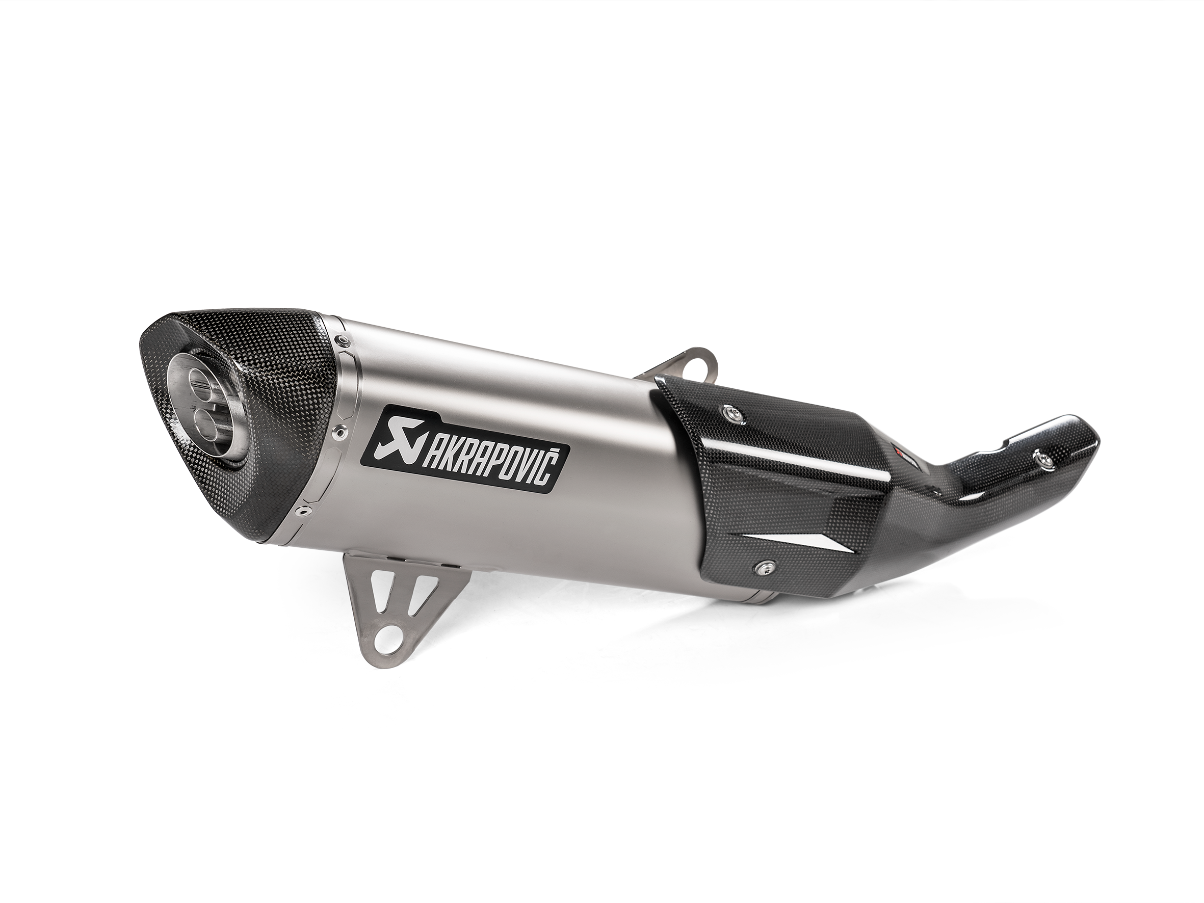 AKRAPOVIC TERMINALE TITANIO OMOLOGATO BMW C 400 GT 2018-20 - AKRAPOVIC