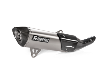 AKRAPOVIC TERMINALE TITANIO OMOLOGATO BMW C 400 GT 2018-20 - AKRAPOVIC