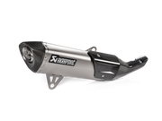 AKRAPOVIC TERMINALE TITANIO OMOLOGATO BMW C 400 X 2018-20 - AKRAPOVIC
