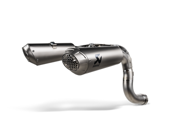 AKRAPOVIC TERMINALE TITANIO OMOLOGATO DUCATI PANIGALE / STREETFIGHTER V2 2025-26 - AKRAPOVIC