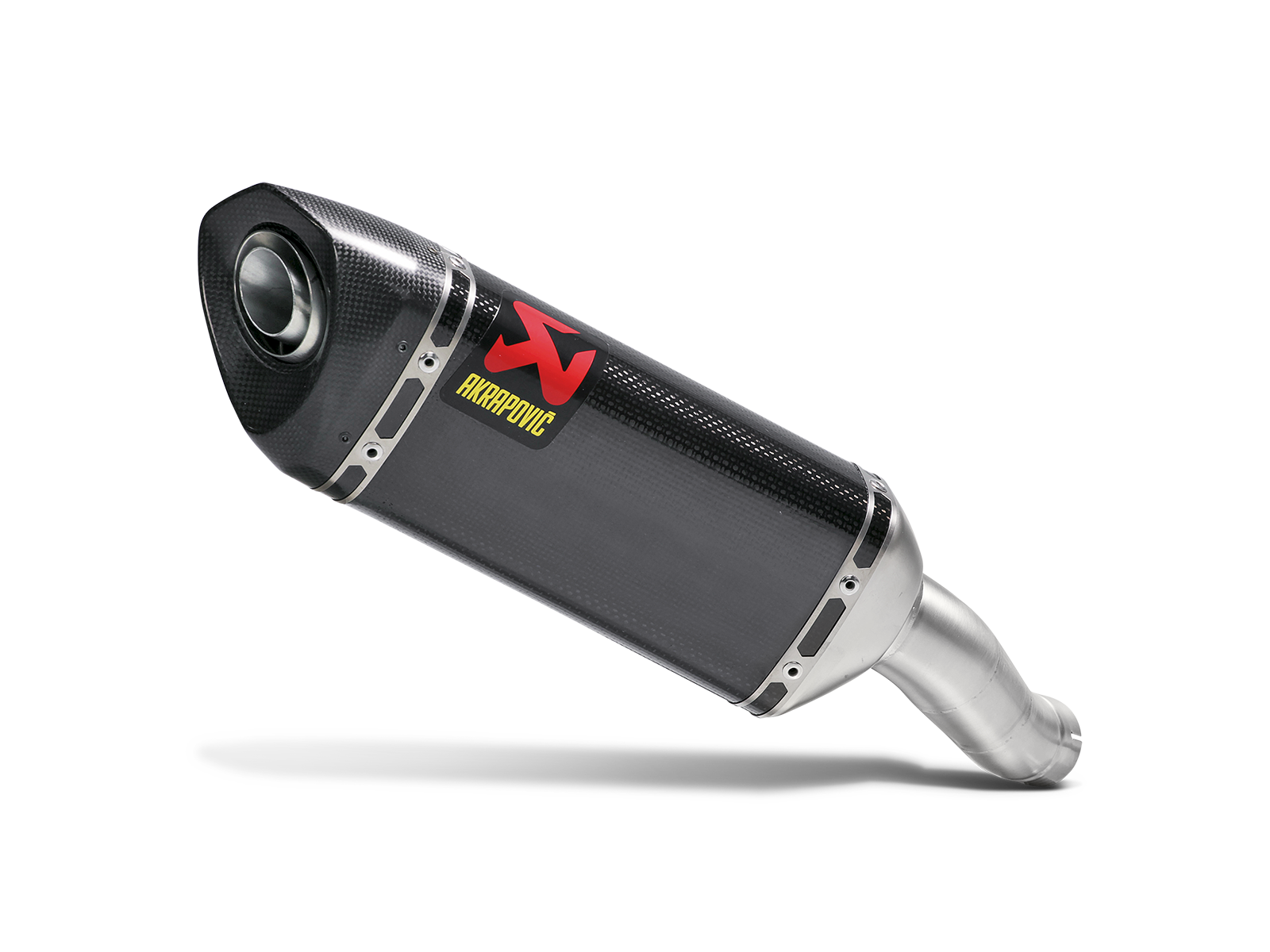 AKRAPOVIC TERMINALE CARBONIO YAMAHA YZF R3 YZF R25 2014-16 - AKRAPOVIC