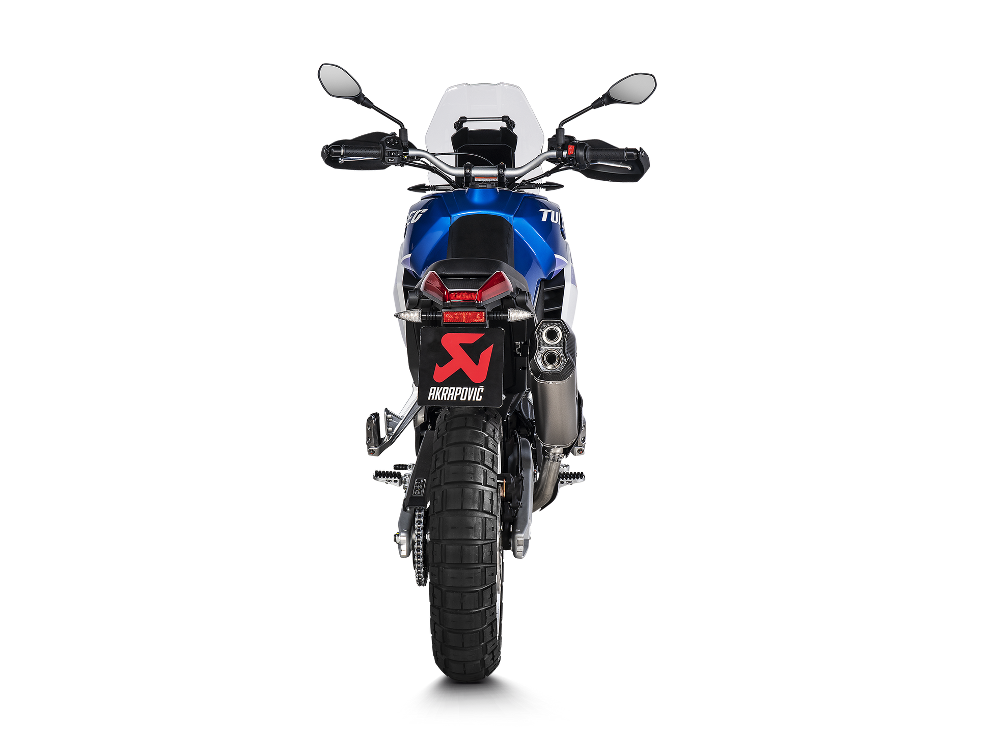 AKRAPOVIC TERMINALE TITANIO OMOLOGATO APRILIA TUAREG 660 2022-24 - AKRAPOVIC immagine 4