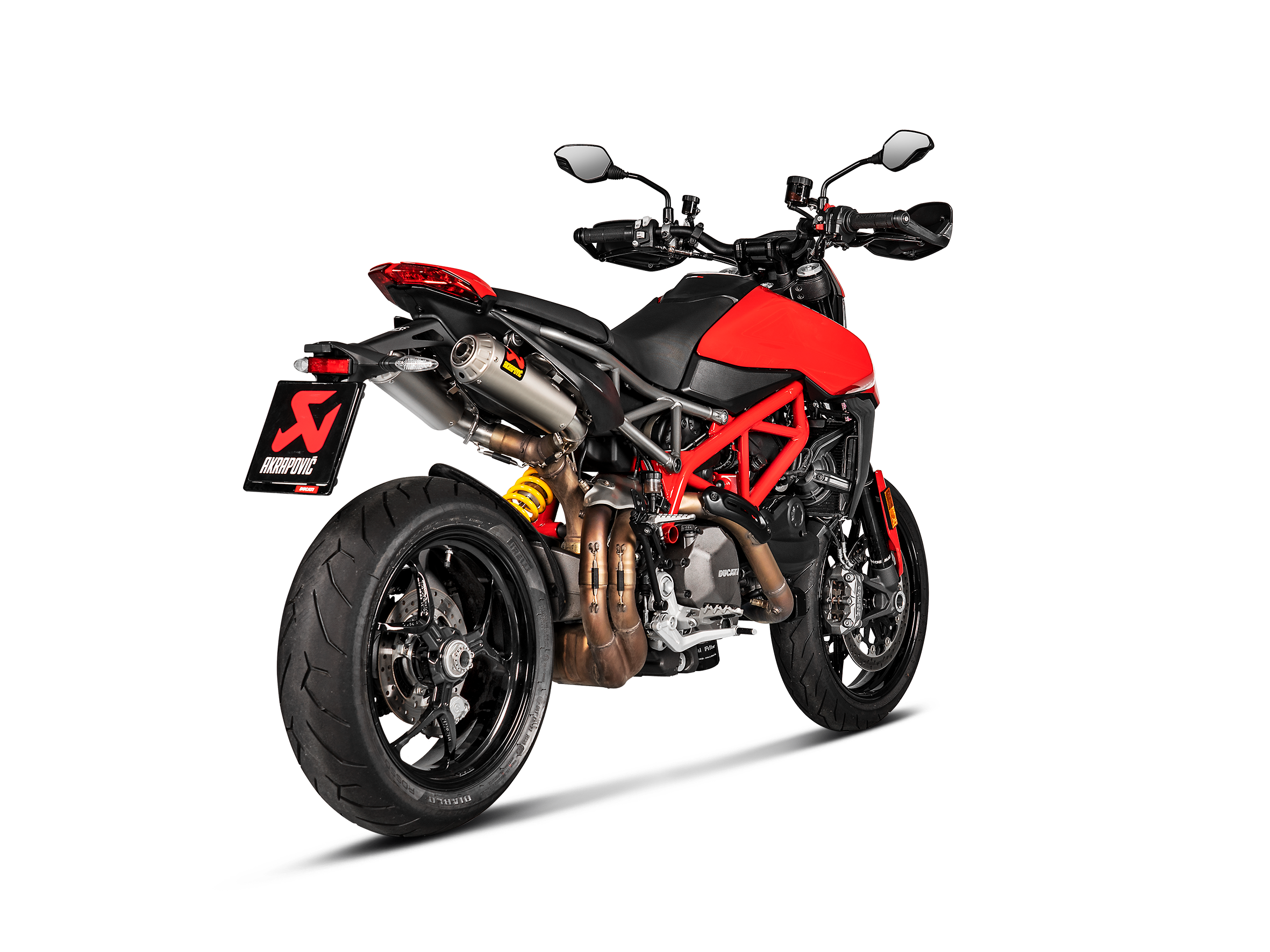 AKRAPOVIC TERMINALE TITANIO OMOLOGATO DUCATI HYPERMOTARD 950 / 950 SP 2019-24 - AKRAPOVIC immagine 3