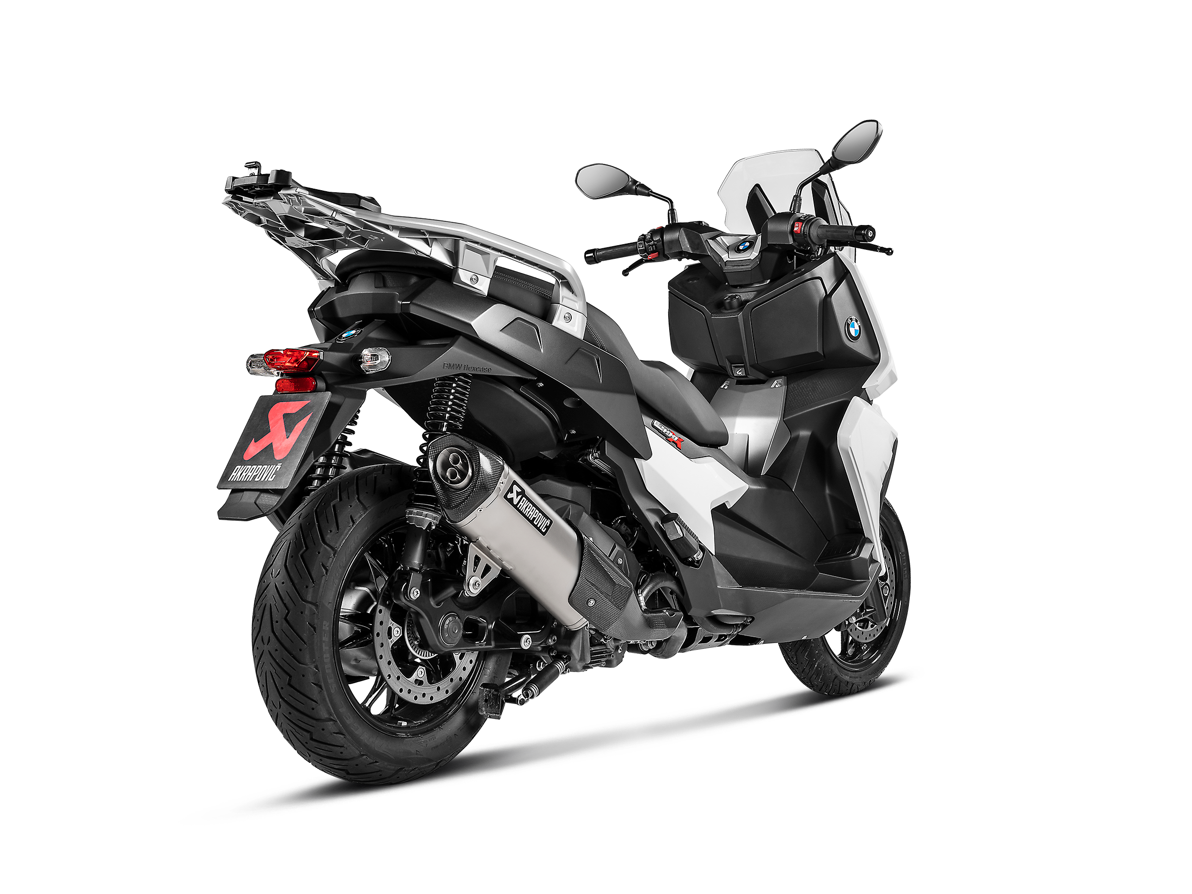 AKRAPOVIC TERMINALE TITANIO OMOLOGATO BMW C 400 X 2018-20 - AKRAPOVIC immagine 3