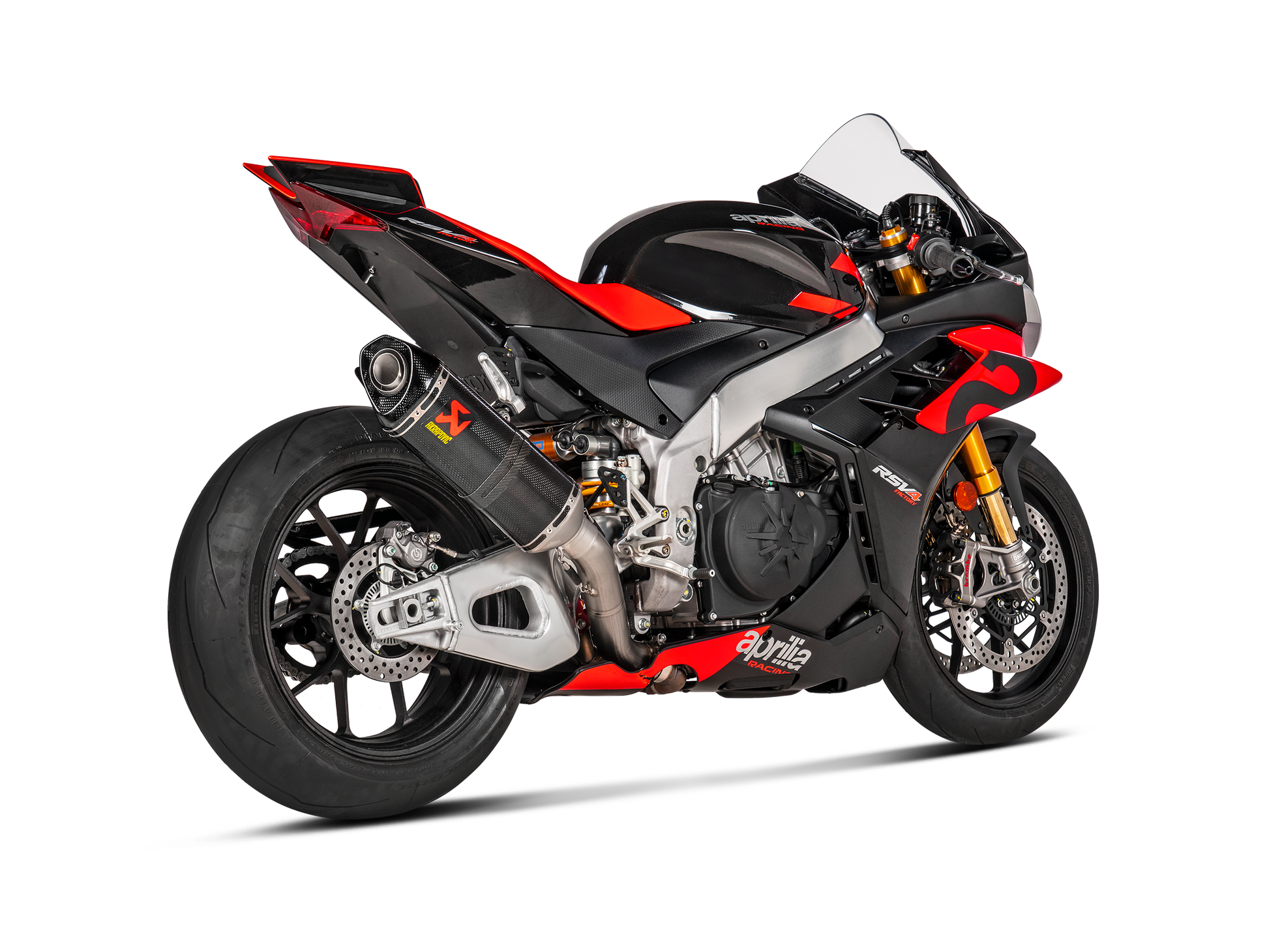 AKRAPOVIC TERMINALE CARBONIO RACING APRILIA RSV4 2021-24 - AKRAPOVIC immagine 3