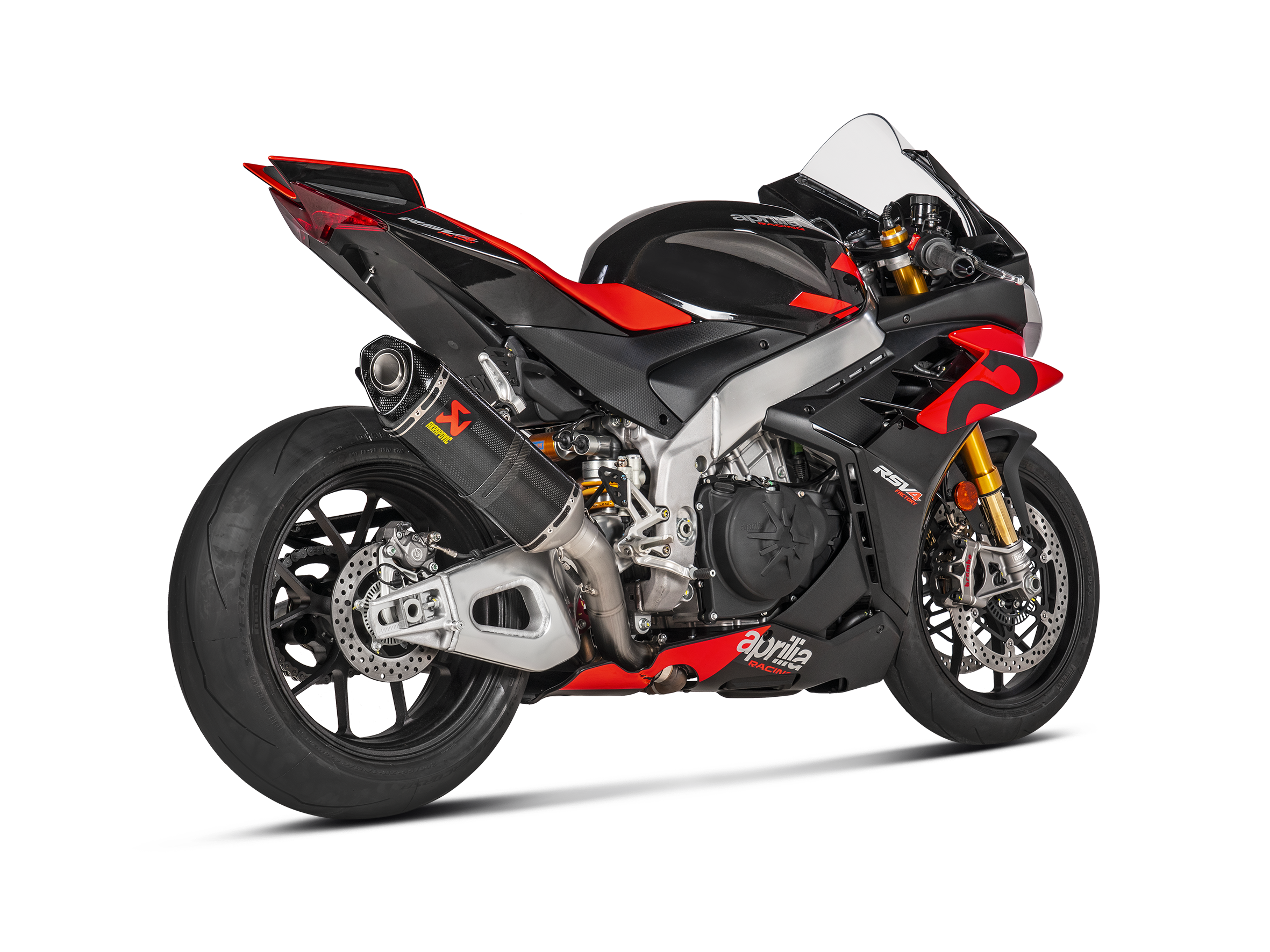 AKRAPOVIC TERMINALE CARBONIO RACING APRILIA RSV4 2021-24 - AKRAPOVIC immagine 3