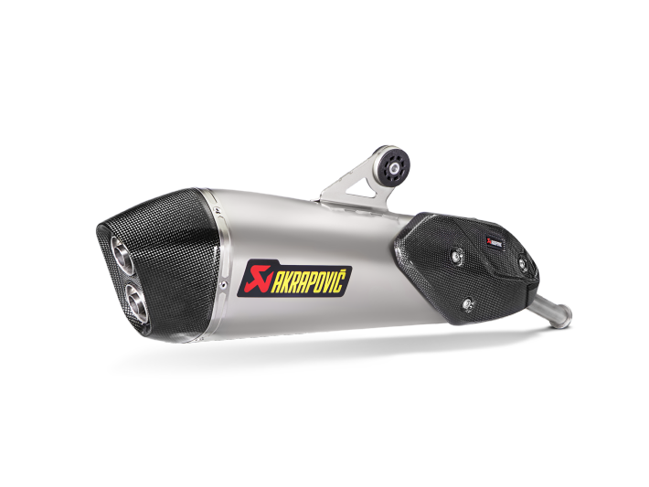 AKRAPOVIC TERMINALE TITANIO OMOLOGATO BMW C 650 GT 2016-20 - AKRAPOVIC
