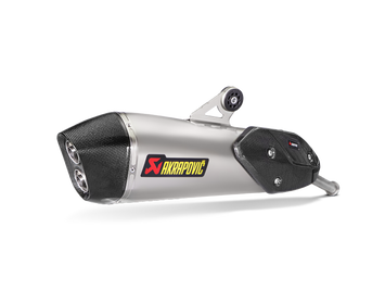 AKRAPOVIC TERMINALE TITANIO OMOLOGATO BMW C 650 GT 2016-20 - AKRAPOVIC