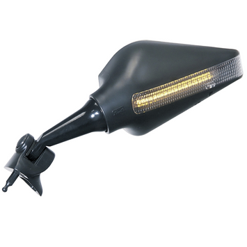 FAR LEFT MIRROR DUCATI 999 S-R /749 S DARK WITH LED TURN INDICATOR
