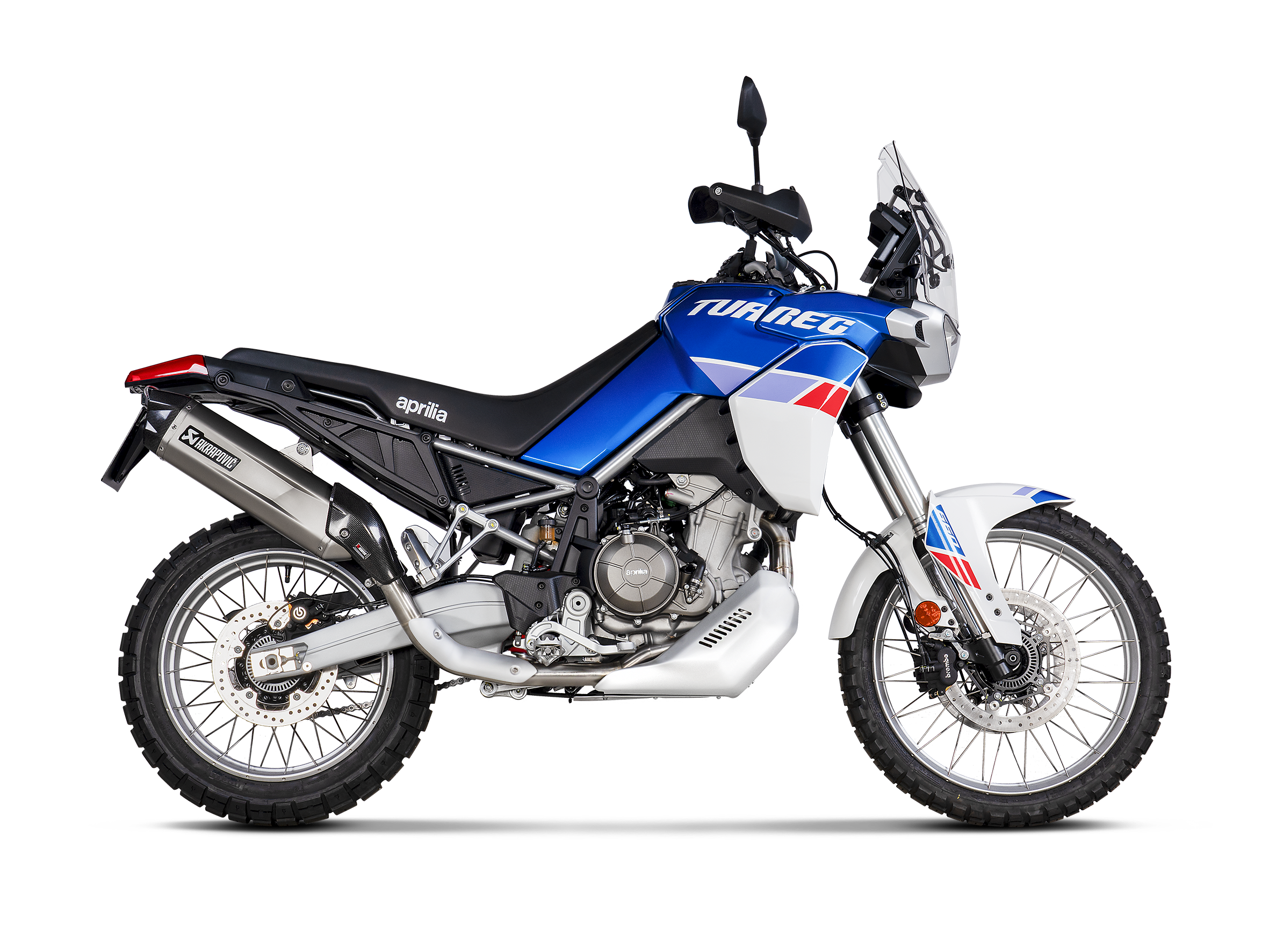 AKRAPOVIC TERMINALE TITANIO RACING APRILIA TUAREG 660 2022-24 - AKRAPOVIC immagine 2