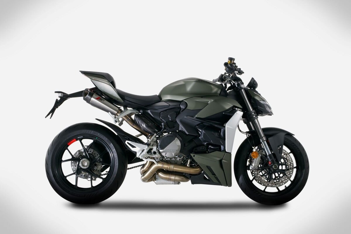 ZARD FULL EXHAUST SYSTEM TITANIUM RACING DUCATI STREETFIGHTER V2 2020-23