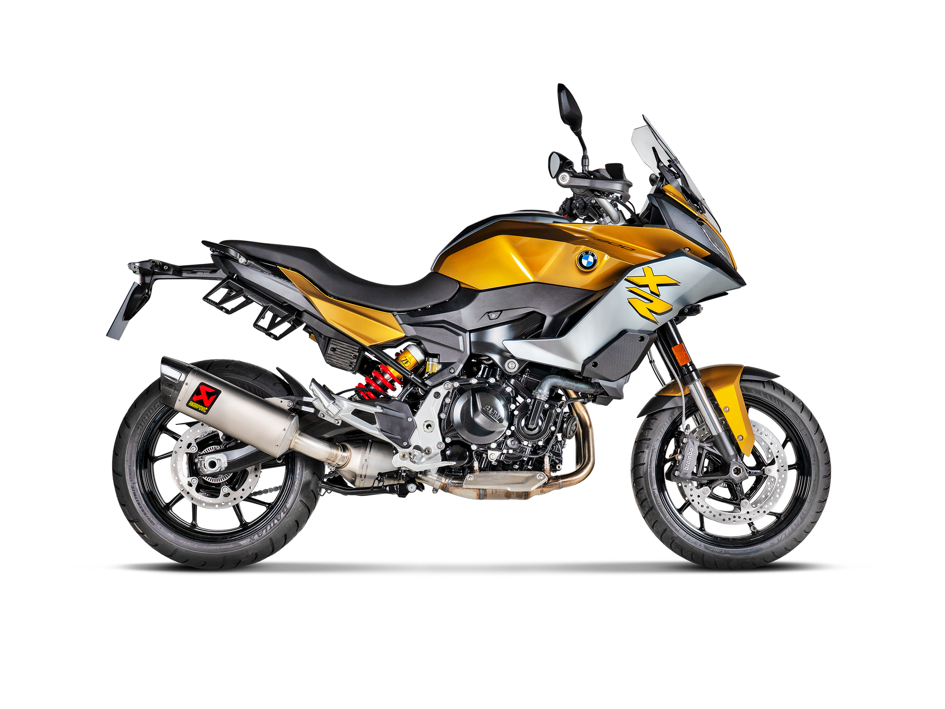 AKRAPOVIC TERMINALE TITANIO OMOLOGATO BMW F 900 XR 2020-24 - AKRAPOVIC immagine 2